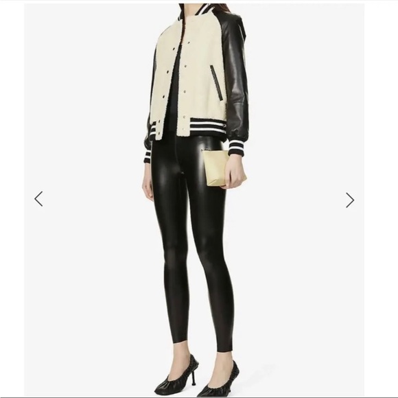 NWT Good American RUBBERIZED ICON
LEGGING Faux Leather High Rise - Picture 4 of 6